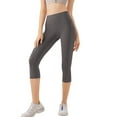 thumbnail image 1 of Funidos Women's Capri Yoga Leggings High Waisted Pants with Pockets Tummy Control Workout Leggings for Women Athletic Leggings for Yoga Gym Running, 1 of 6