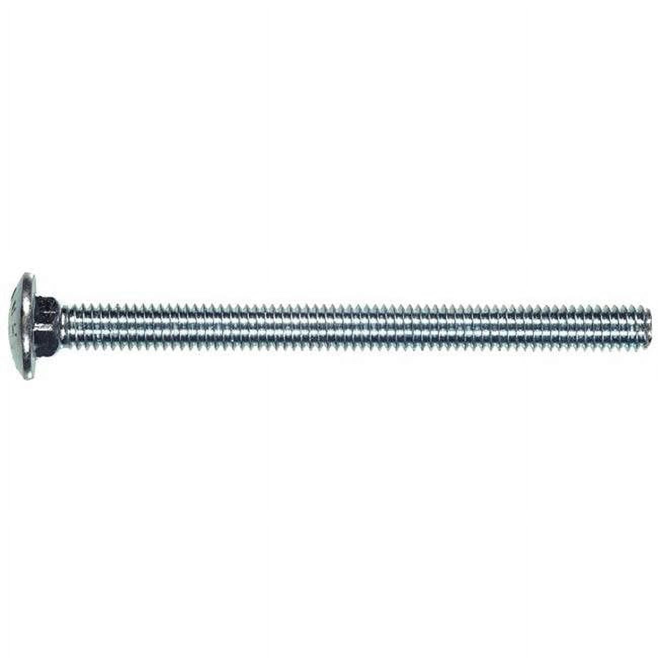 240234 0.437 x 2 in. Zinc Plated Carriage Screw Bolt