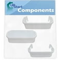 thumbnail image 1 of 240323001 & 240356401 Refrigerator Door Bin & 240351601 Freezer Door Bin Side Shelf Replacement for Frigidaire FFHS2622MM8 - Compatible 240323001, 240356401 & 240351601 White Door Bin, 1 of 5