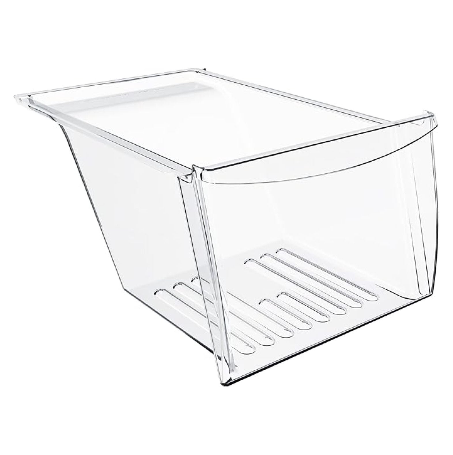 240337103 240337102 Refrigerator Crisper Drawer Pan Replacement For 240337105 240337107 240337108 240337109 Refrigerator Pan Shelf Replacement only Plastic (Clear)