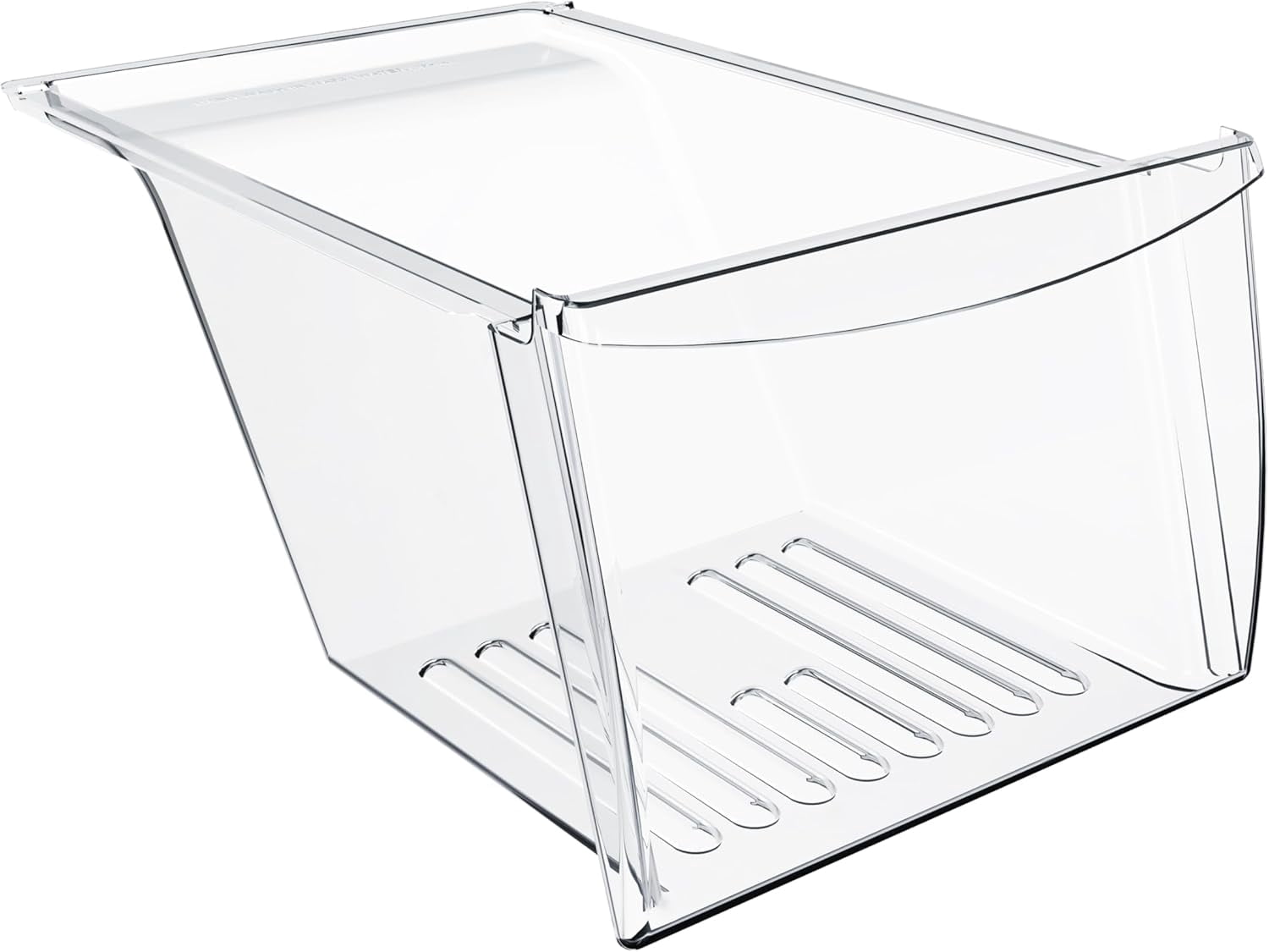 240337103 240337102 Refrigerator Crisper Drawer Pan Replacement For 240337105 240337107 240337108 240337109 Refrigerator Pan Shelf Replacement only Plastic