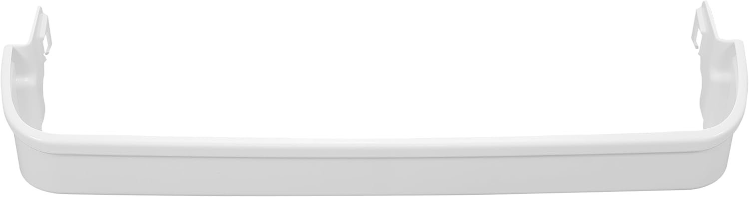 240338001 Door Bin Shelf Rack for Frigidaire Refrigerator Door Shelf, Kenmore Refrigerator Racks Replacement Part, Electrolux Fridge White Upper Top Shelf Bar Rack Parts AP2115859 PS429871