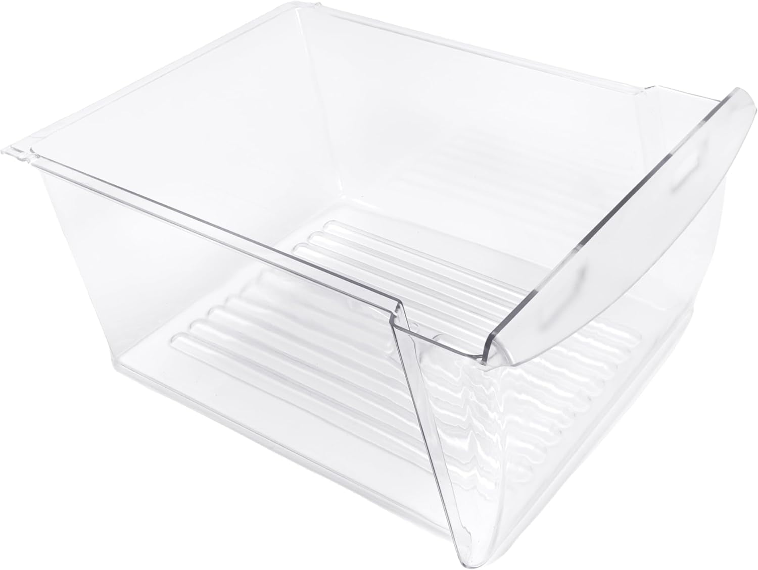 ‎240351061 Upper Crisper Pan Compatible with Frigidaire Refrigerator Freezer Crisper Drawer Replacement for 240351005 240351062 Plastic (PC) Clear