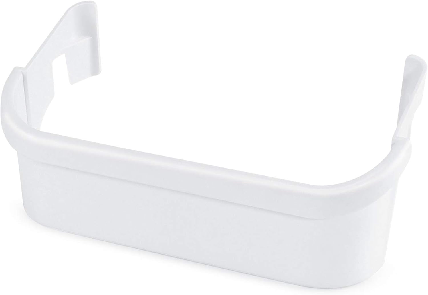 240351601 Refrigerator Freezer Door Bin Side Shelf Compatible with Kenmore Frigidaire Refrigerator Replace 240351607 891154 AP2115974 White Freezer Lower Door Shelf Bin