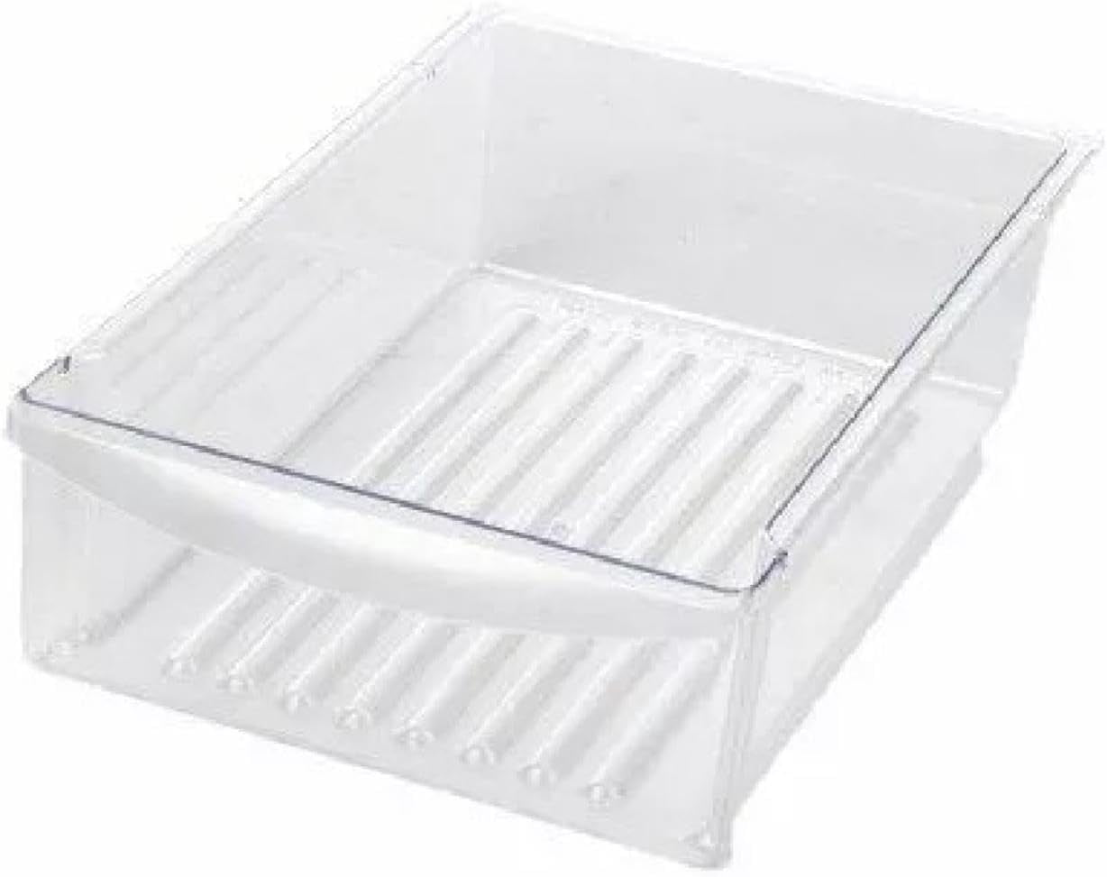 240530811 Refrigerator Meat Cripser Pan Compatible with Frigidaire Kenmore Refrigerator -Replaces 240530801, 240530813,240354201(15.7 * 11.6 * 4.3 INCH)