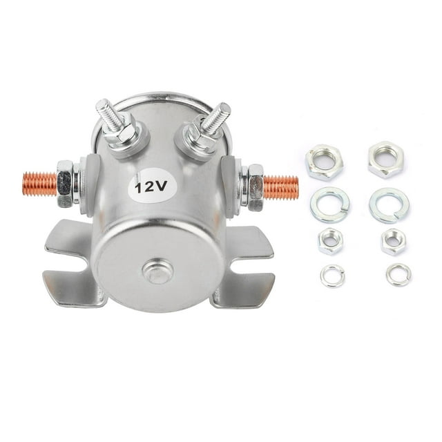 24059?BP 4?Terminal 12V Insulator Continuous Duty Solenoid Relay For