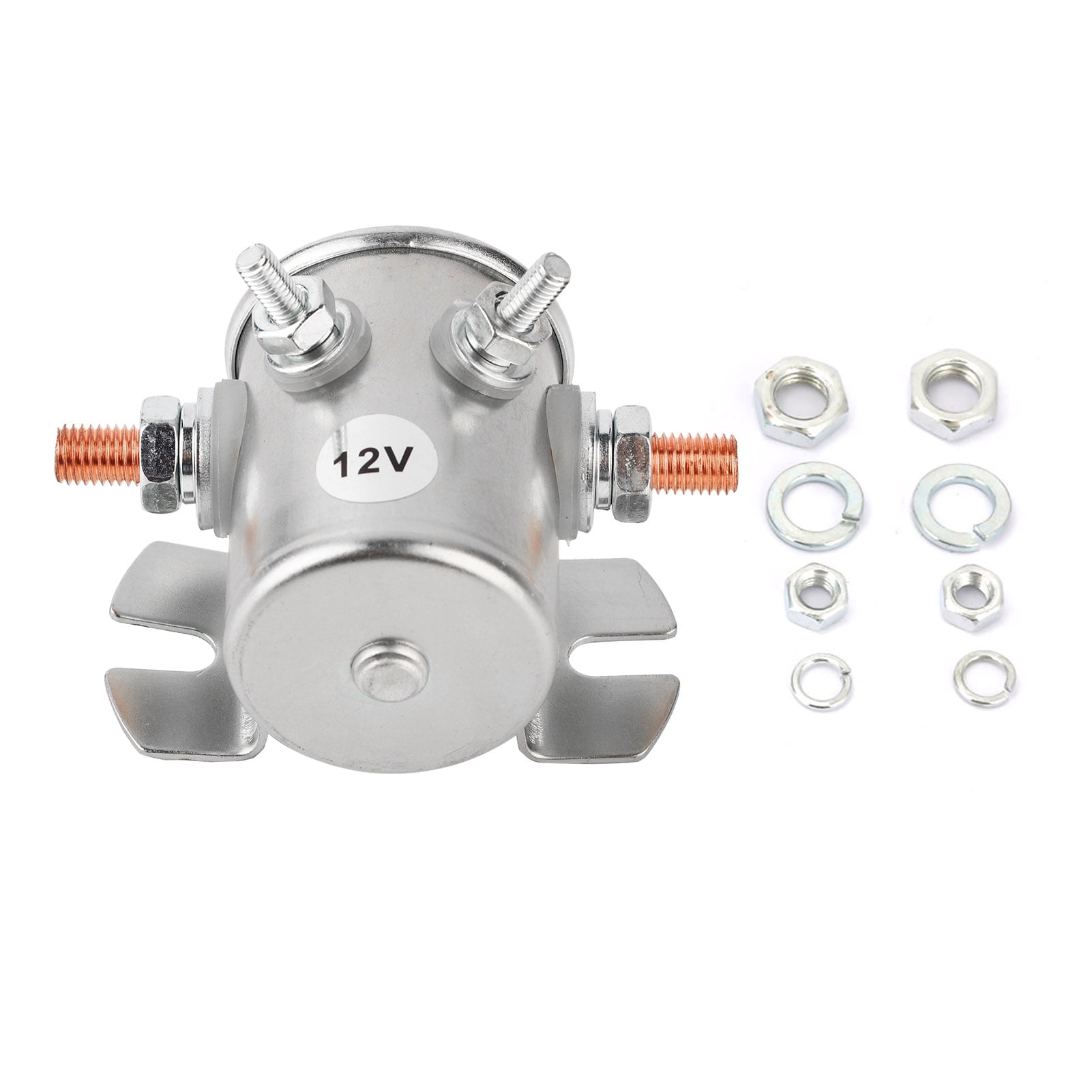 24059BP 12V Continuous Duty Solenoid Relay for Golf Carts & Marine