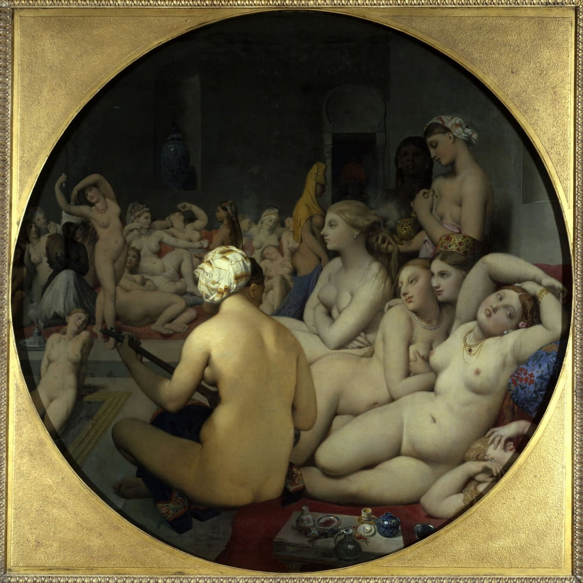 2409 Jean-Auguste-Dominique Ingres (1780-1867) French School Canvas Art - (36 x 24)