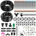 thumbnail image 1 of 240FT DIY Drip Irrigation System Kit: For Garden/Greenhouse/Patio/Lawn. With Adjustable Emitters, 5/16" & 1/4" Tubing + Connectors. (Garden & Patio), 1 of 9