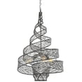 thumbnail image 1 of Varaluz Flow 3-Lt Twist Pendant - Steel, 1 of 3