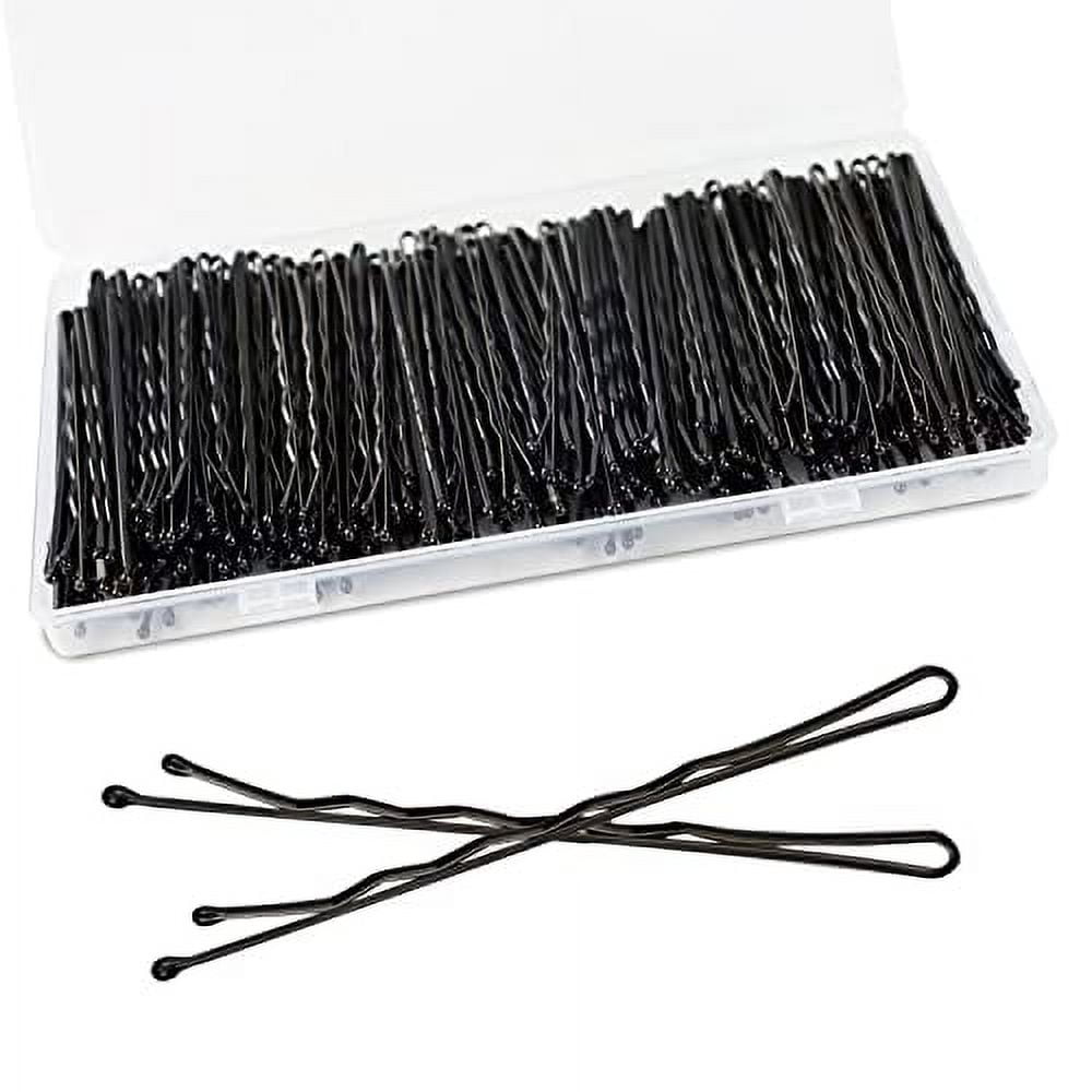 240PCS Large Bobby Pins Black Jumbo Bobby pins Black Long Hair Pins ...