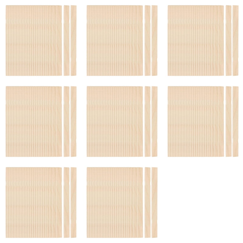 240Pcs Paint Stir Sticks, 12 Inch Wooden Paint Stirrers for Mixing, Paint Sticks for Library Markers or Plant Labels