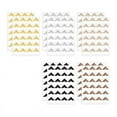 thumbnail image 1 of 240 Pieces Photo Corners for Scrapbooking, Gold Photo Corner Stickers, Self-Adhesive Photo Mounting Corners,Multicolor, 1 of 7