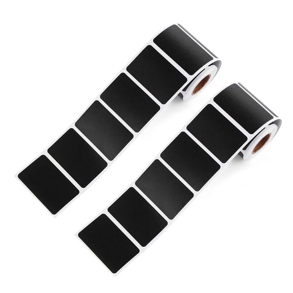 240Pcs Reusable Blackboard Stickers Removable Label Stickers for Jar, Waterproof Chalkboard Stickers Label Stickers