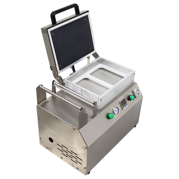 240T Bench Vacuum Fitting Machine Vacuum Fresh-keeping Laminating Machine Seal Seafood Skin Packaging Machine