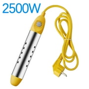 240V 2500W Immersion Bathtub and Swimming Pool Water Heater,Fully Submersible Portable Electric Heater,30 Galons Bathtub Heater,200 Galons Swimming Pool Heater,NEMA 6-15P Plug, Waterproof