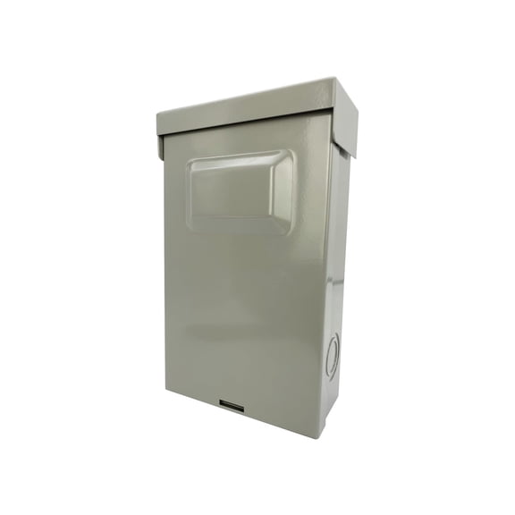 240V 30A with-Fused A/C Disconnect Switch Professional Manufacture 240V 30A Pull Out Switch Box with-Fused Disconnect Box Plastic Electronic Components Fused Disconnect Box