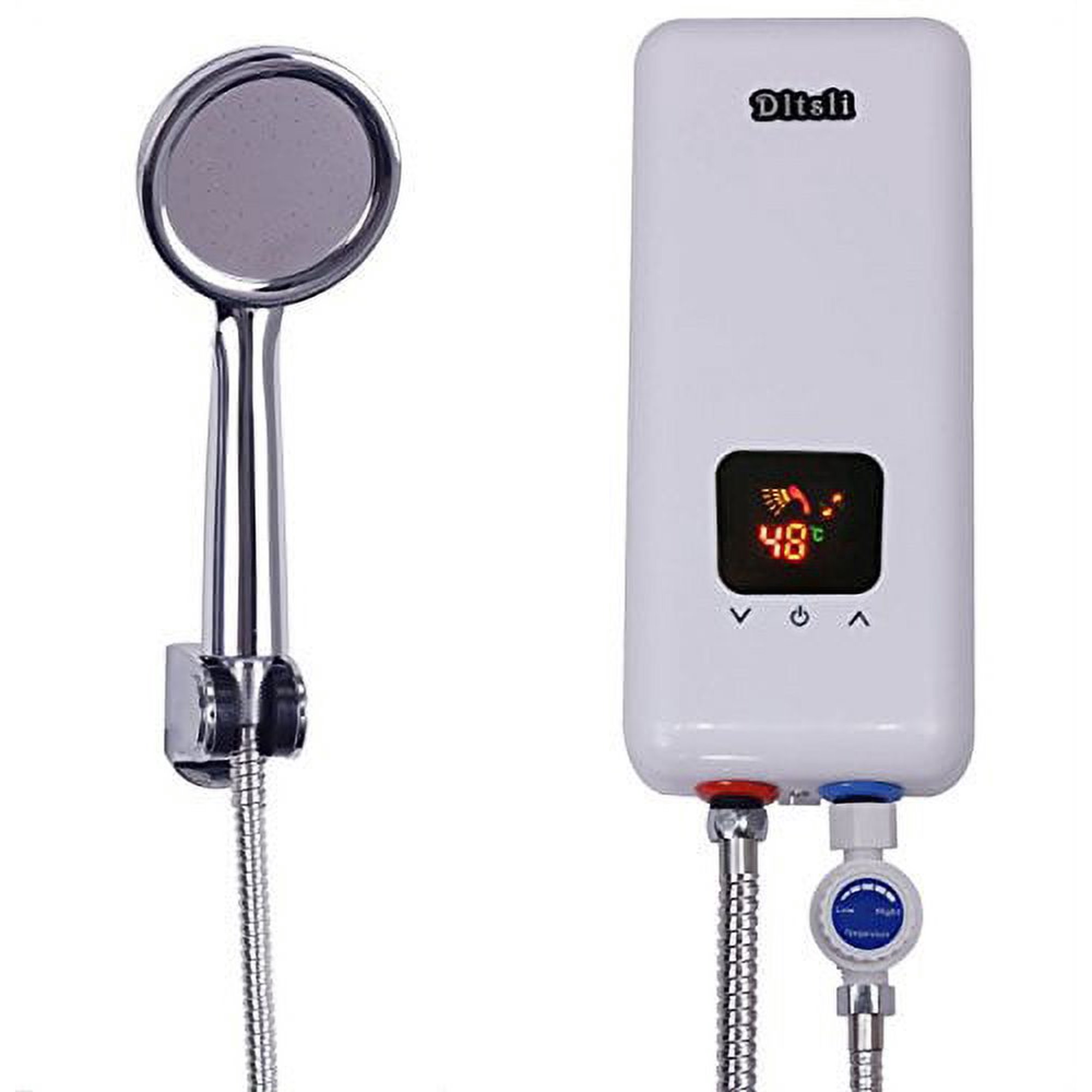 240V 55KW 3 Power Levels Instant Electric Hot Tankless Water Heater for  Bathroom Kitchen - Walmart.com