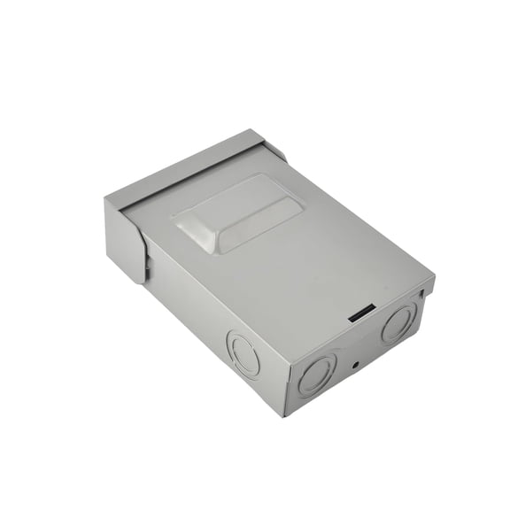 60A 240V Non-Fused Pull-Out AC Disconnect Switch, Metal Outdoor HVAC Disconnect Box, UL Listed