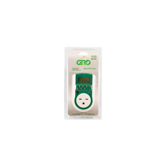 240V Single Outlet Digital Timer
