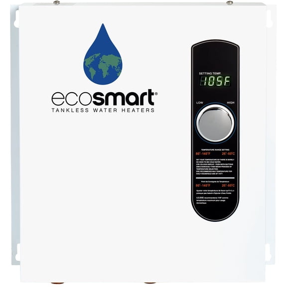 240V Single Phase 27kW Electric Tankless Water Heater - Pack of 12