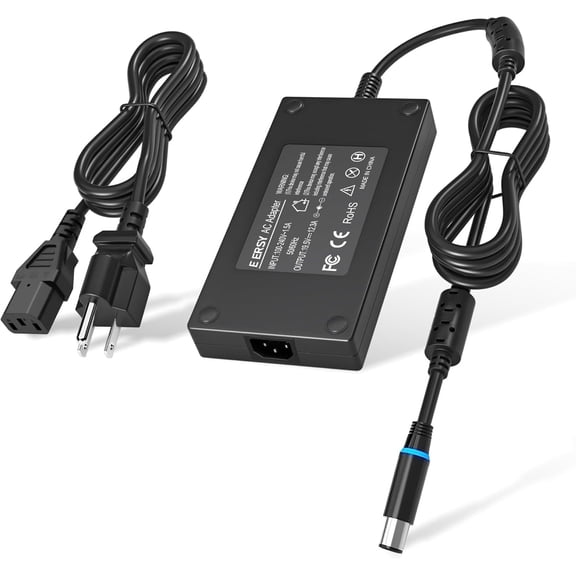 240W 180W Charger for Dell G3 G5 G7 G15, Precision 7670 7680 7770 7780 Precision M4600 M6600 M6700 M6800 Alienware 17 15 13 M15 M117.4mm tip