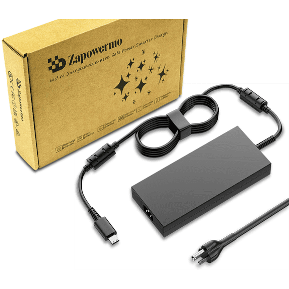 240W Laptop Charger for MSI 20V 12A Creator Z16 HX RTX 40 series / Creator Z16P Z17 b12u a12u RTX 30 Series / Creator Pro Z16P Z17 RTX 40 series AC Adapter