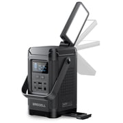 Grecell 240W Power Station,Solar Generator with Integrated Stand Emergency Power for Outdoors Travel, Home Use