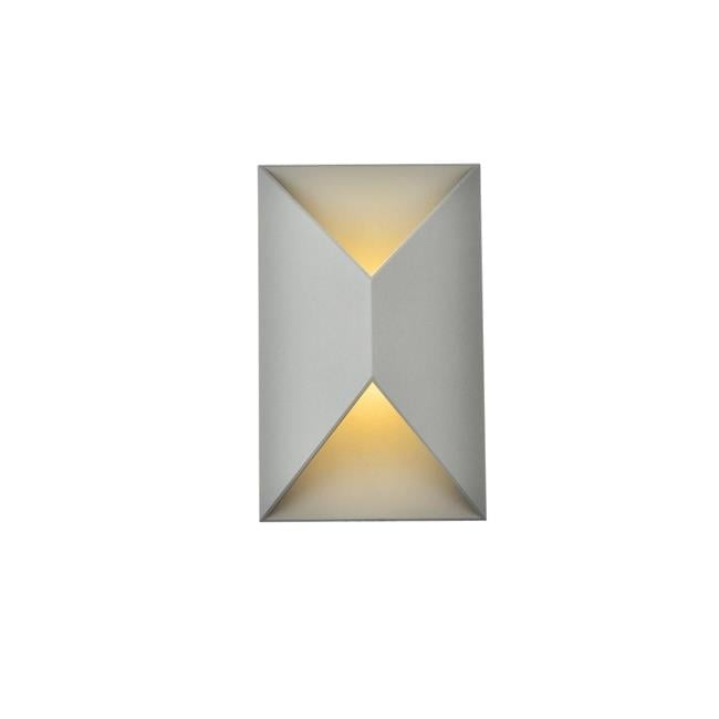240W Raine Integrated LED Wall Sconce, Silver