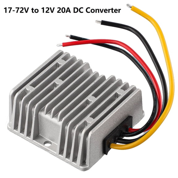 240W Step-Down Power Supply 17-72V To 12V 20A Dc-Dc Power Converter For Scooters