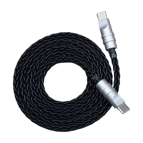 240W Type C to Type C Cable 1.5 m for Fast Charging and Data Transfer, Matching Type C Ends for Everyday Daily Use
