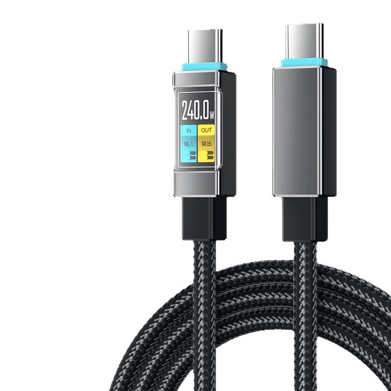 240W Type-C to Type-C Fast Charging Data Cable for iPhone 15 16 17 pro max Samsung Huawei Xiaomi OPPO Phone