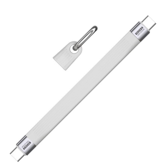 240W Type C to Type C USB Soft Ribbon Cable for Fast Charging Data Transfer 40Gbps 8K Output for Laptops Smartphones
