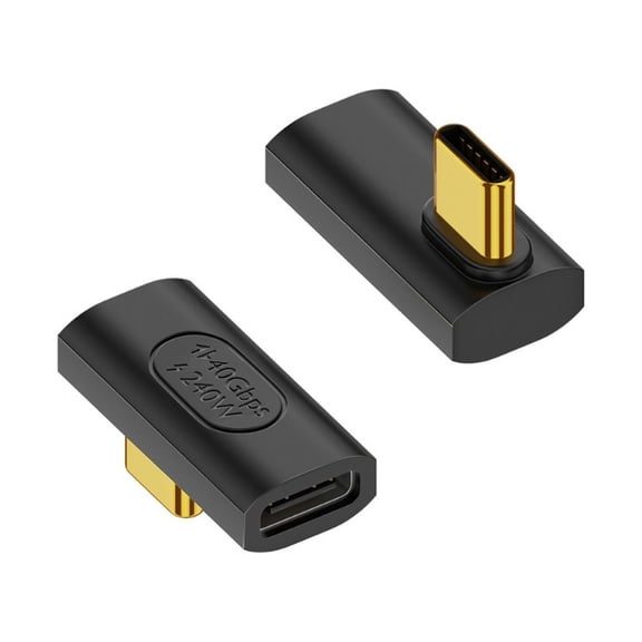 240W USB C Extender Adapter Type-C Male to Female Extender 40Gbps Faster Charging Supports 8K@60Hz Video Output