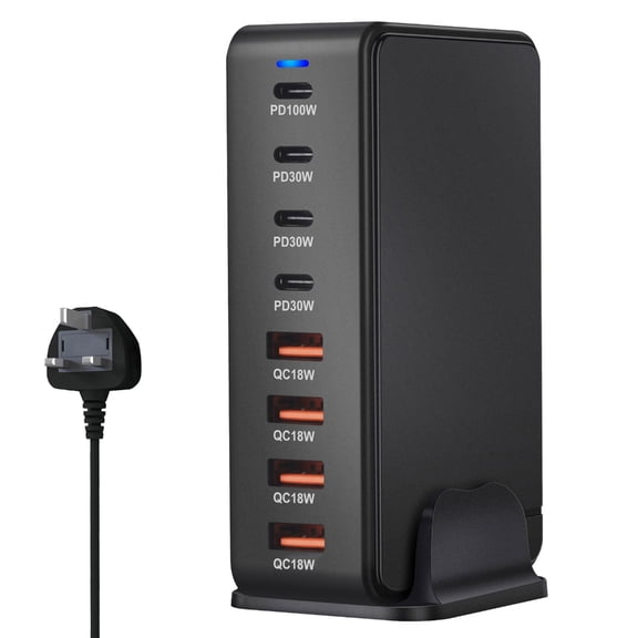 240W USB C Fast Charging Adapters Charging Station for Various Electronics