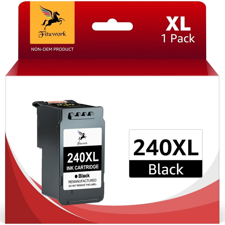 Printer Cartridge Canon Mx472 Ink FITU WORK 240XL Black Ink