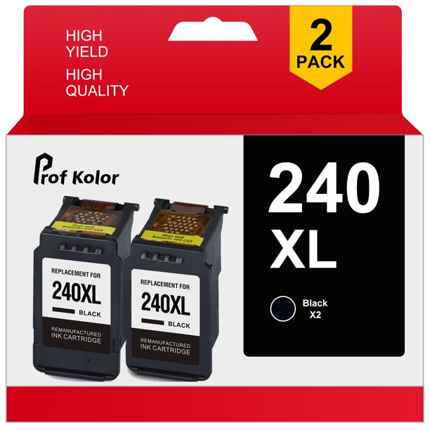 240XL Ink Cartridges for Canon 240 240XL Black Ink Cartridge for Canon