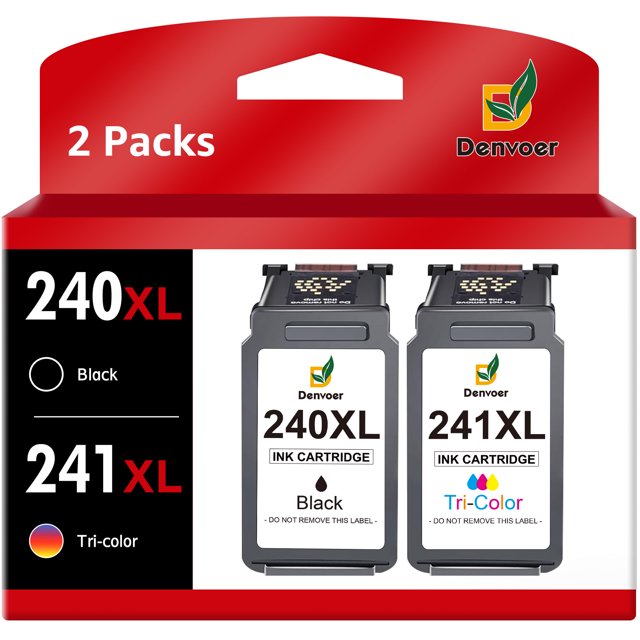 240XL Ink Cartridges for Canon Ink 240 and 241 PG240XL CL241XL for