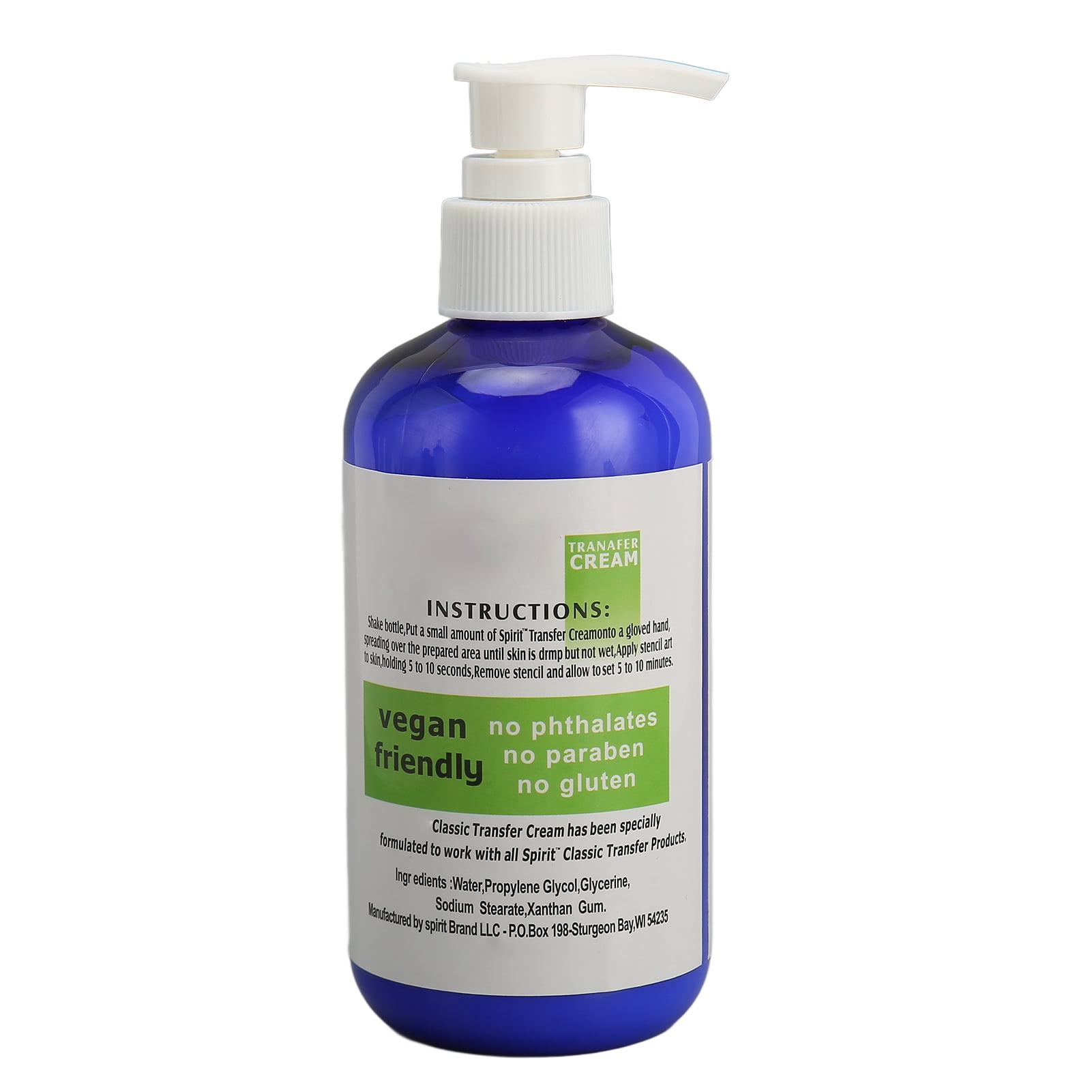 240ml Tattoo Transfer Print Cream Clear Patterns Safe Gentle Lasting Tattoo Transfer Ointment