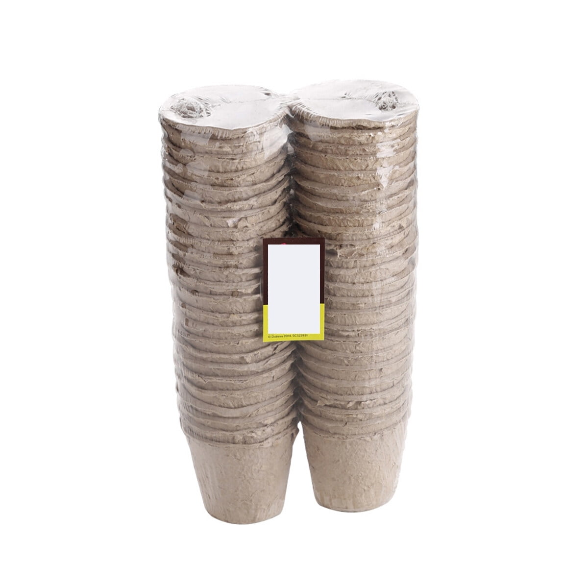 240pcs Pots Starter Tray Paper Peat Pots Starters for Nursery