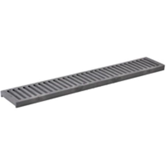 241 4 In. x 2 Ft. Gray Channel Grate