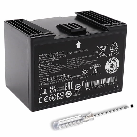 2410mAh Battery ABL-D2 For iRobot Roomba  i1 i2 i3 i4 i5 i7 i8 J5 J7 J8+ e5 e6 4624864 ABL-D2A Robot Vacuum