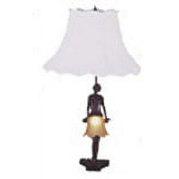 24172 Meyda 17"H Silhouette 30'S Lady Accent Lamp