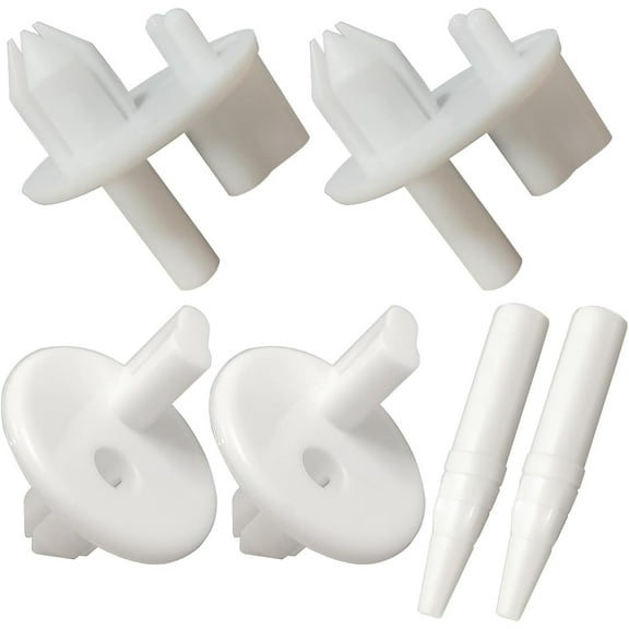 241993101 Crisper Shelf Cover Support Bracket Compatible with Frigidaire Kenmore Refrigerators Replaces for 1513081 240350802 AH2358879 AP4393090 EA2358879 PS2358879 4Pcs