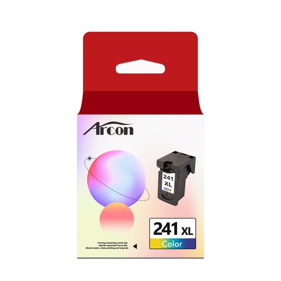 241XL Ink Cartridge Compatible for Canon CL 241XL for PIXMA MG3620 TS5120 MG3520 MG3220 MG2120 MG4220 MX392 MX452 MX522 Printer (1 Pack Tri-color)