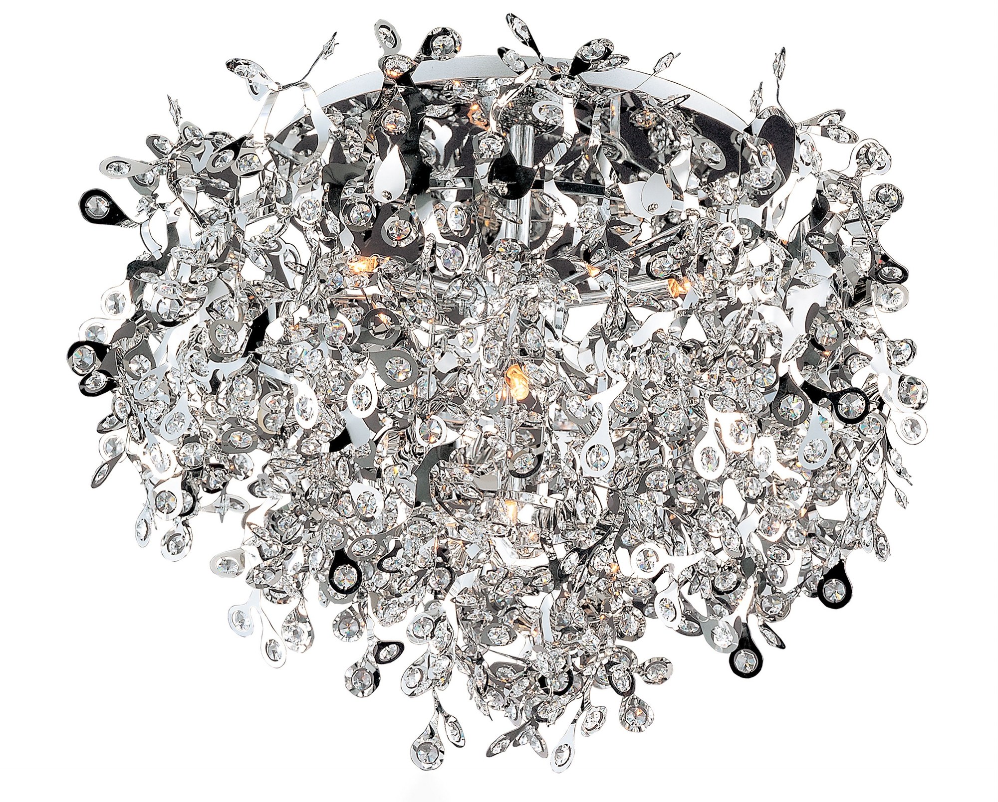 Maxim Lighting - Flush Mount - Comet-Seven Light Flush Mount in Crystal ...