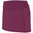 thumbnail image 1 of 2420A-Maroon- Graphite-2X Ladies Femfit Skort, Maroon & Graphite - 2X, 1 of 1