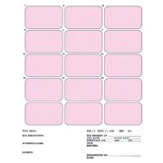 #2421 ECG Mounting Sheets with Patient Information - 8.5x11 Portrait, 3 Column, 15 Lead Segments Box of 100 Mounts
