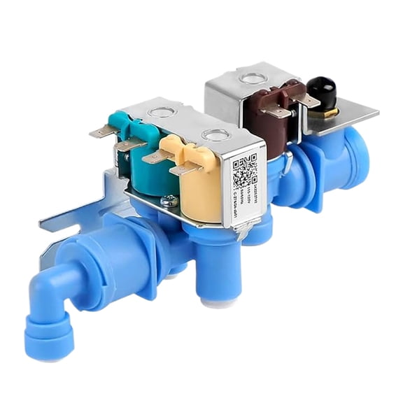 242252702 Triple Water Inlet Valves for Consistent Water Supply in Commercial & Home Refrigerator Smooth Ice Operations