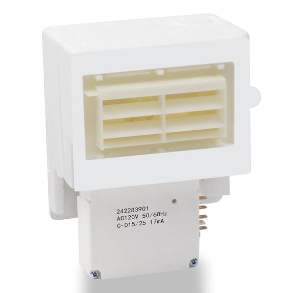 242303001 Air Damper Control Assembly for Crosley & White& Frigidaire Refrigerator Damper Assembly, Replaces 242303001AP5788340, PS8746718, EAP8746718, 3016452 FITS DFH, FFE, FFH, FFS, LFS